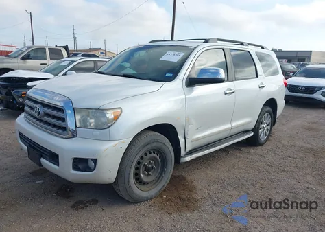 2012 Toyota Sequoia Platinum 5.7L V8 from USA, damaged, VIN 5TDDW5G16CS059602